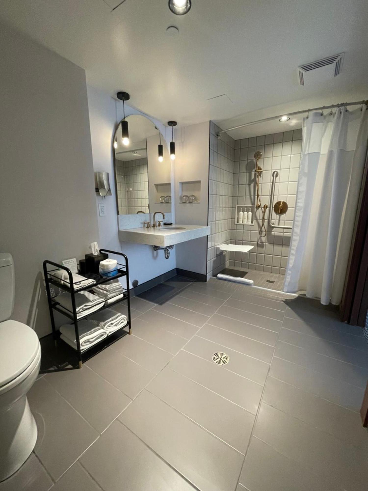 King Room Mobility Accessible Roll Shower Non-Smoking