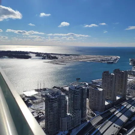Two Bd Cn Tower And Lake Ontario View-3